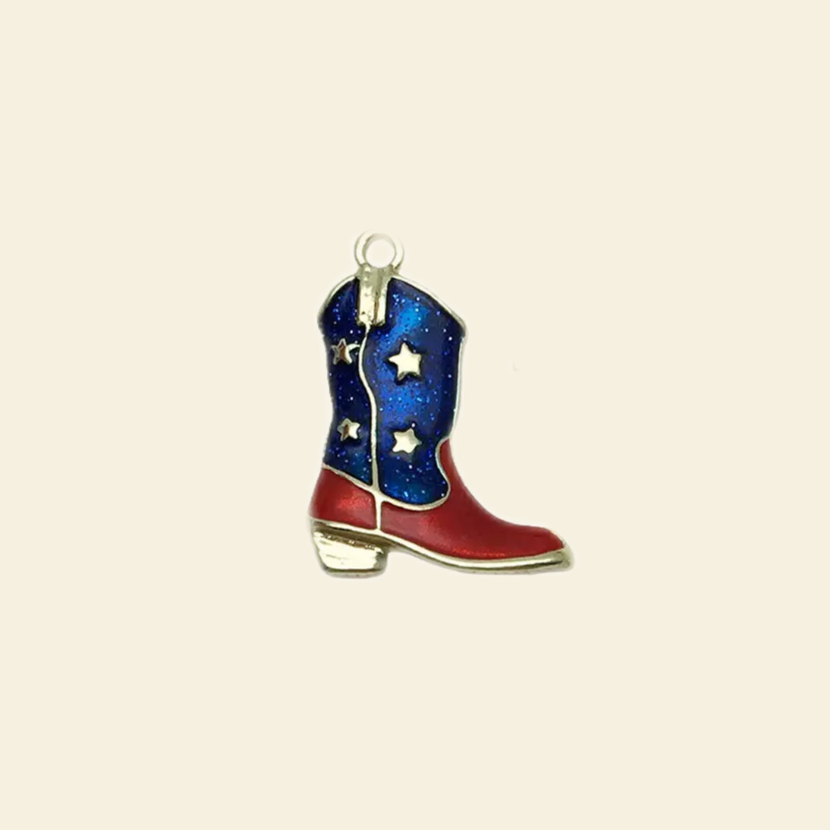 ★American ★Cowgirl ★チャーム★ American cowgirl boot - Grande Charm | The Charmé Edit