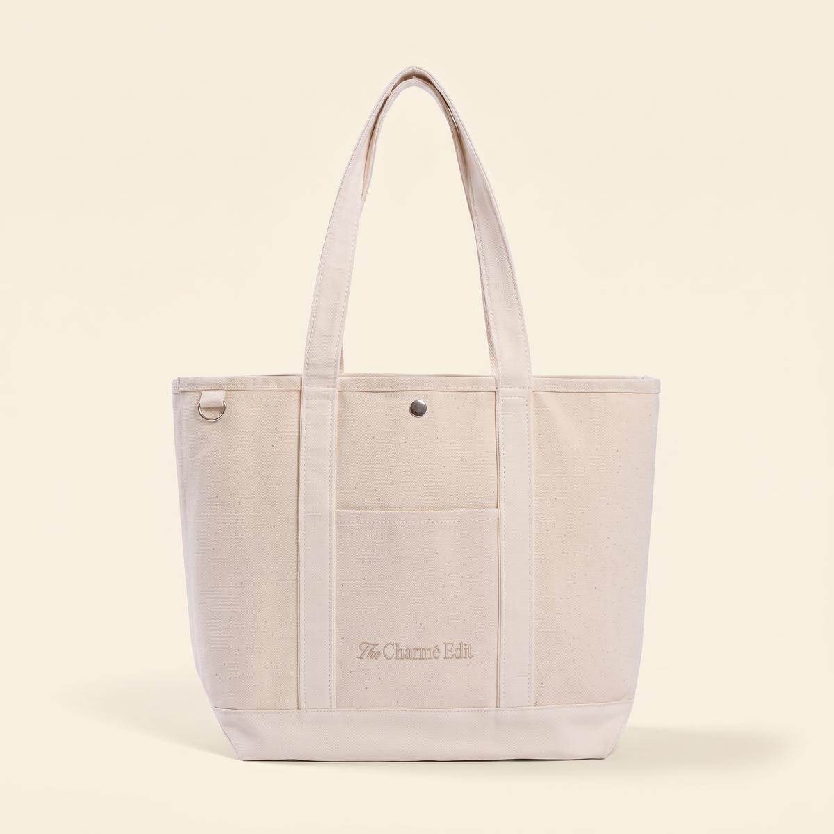 The Everyday Tote in Cream White from The Charmé Edit
