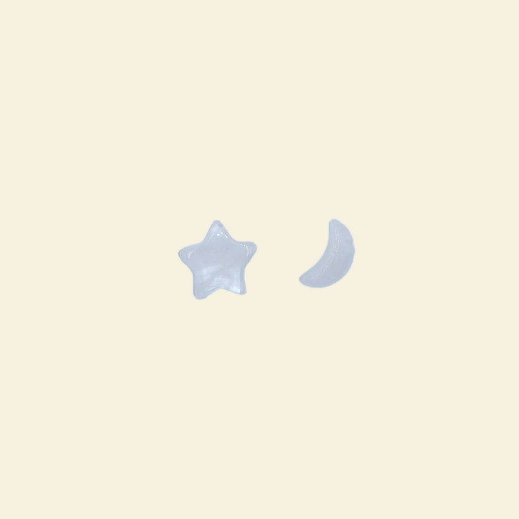Moon & Star Stones - Midi Charm