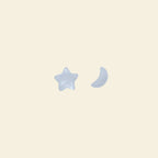 Moon & Star Stones - Midi Charm