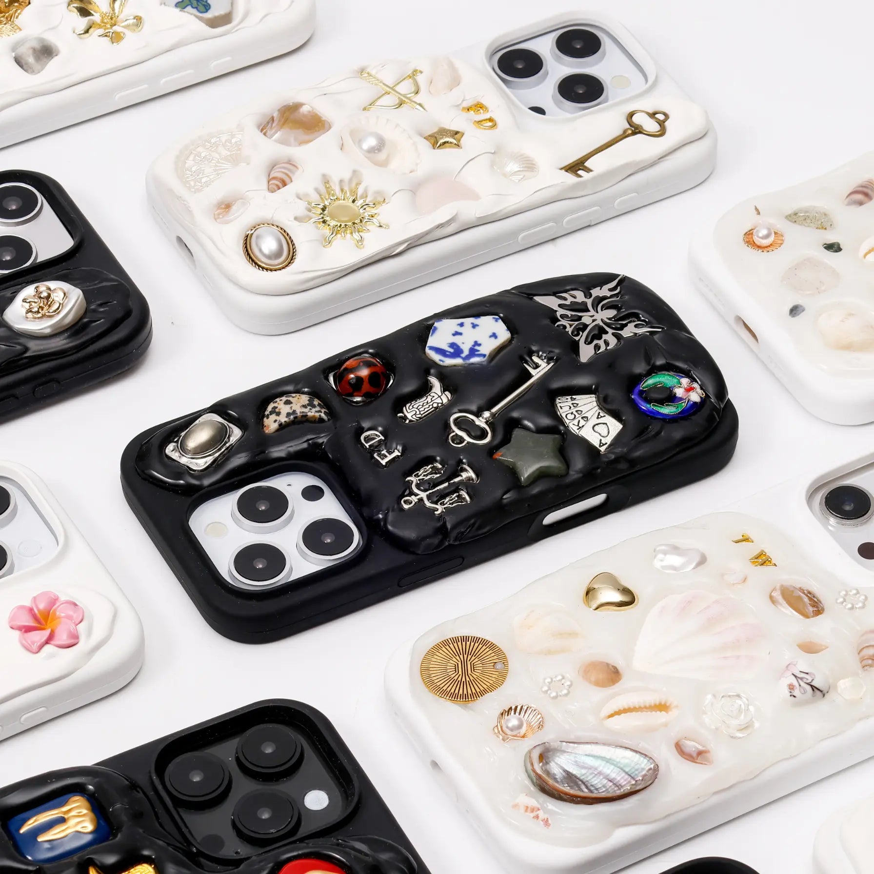 DIY charm cases with your girlies