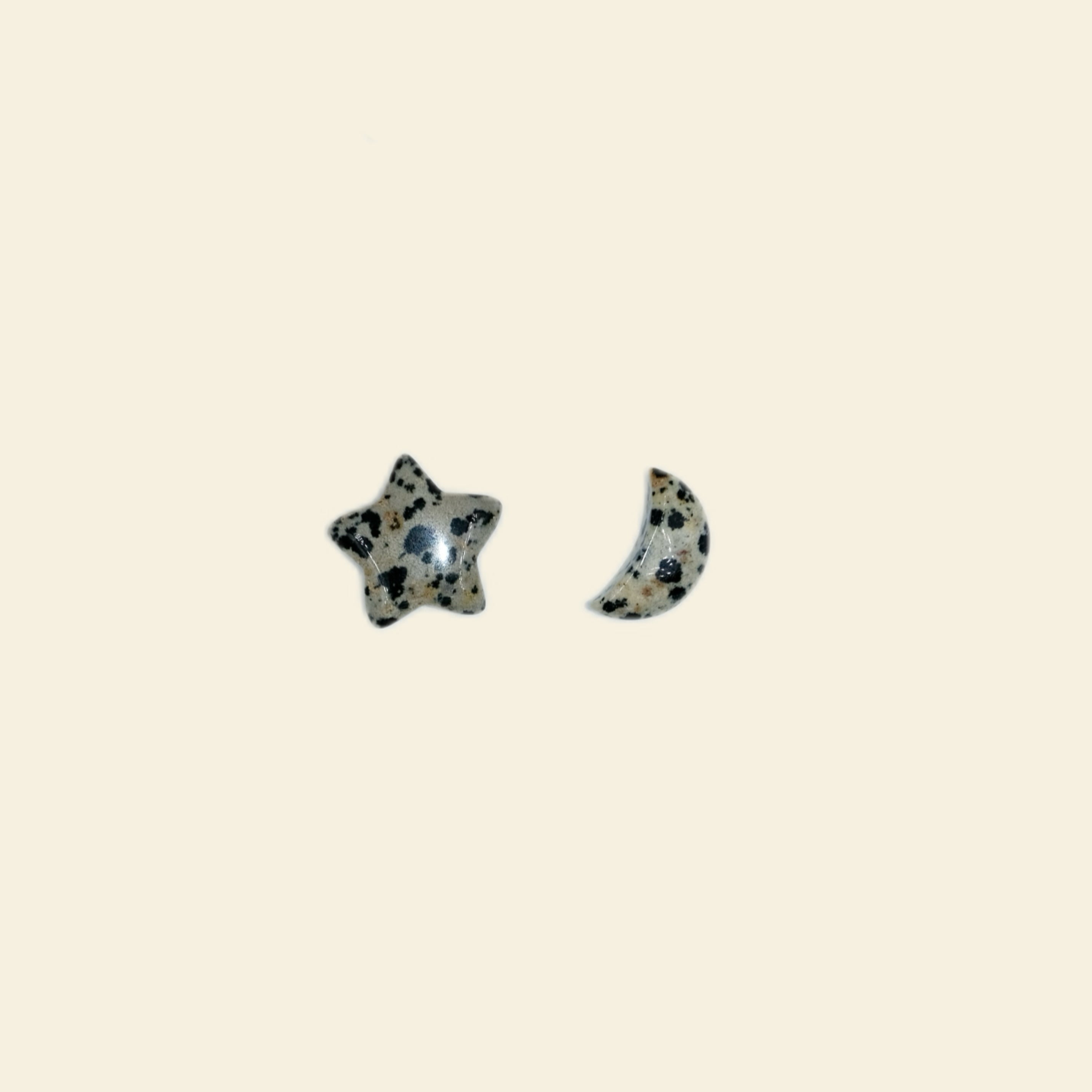 Moon & Star Stones - Midi Charm