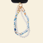 Ocean pearl phone strap