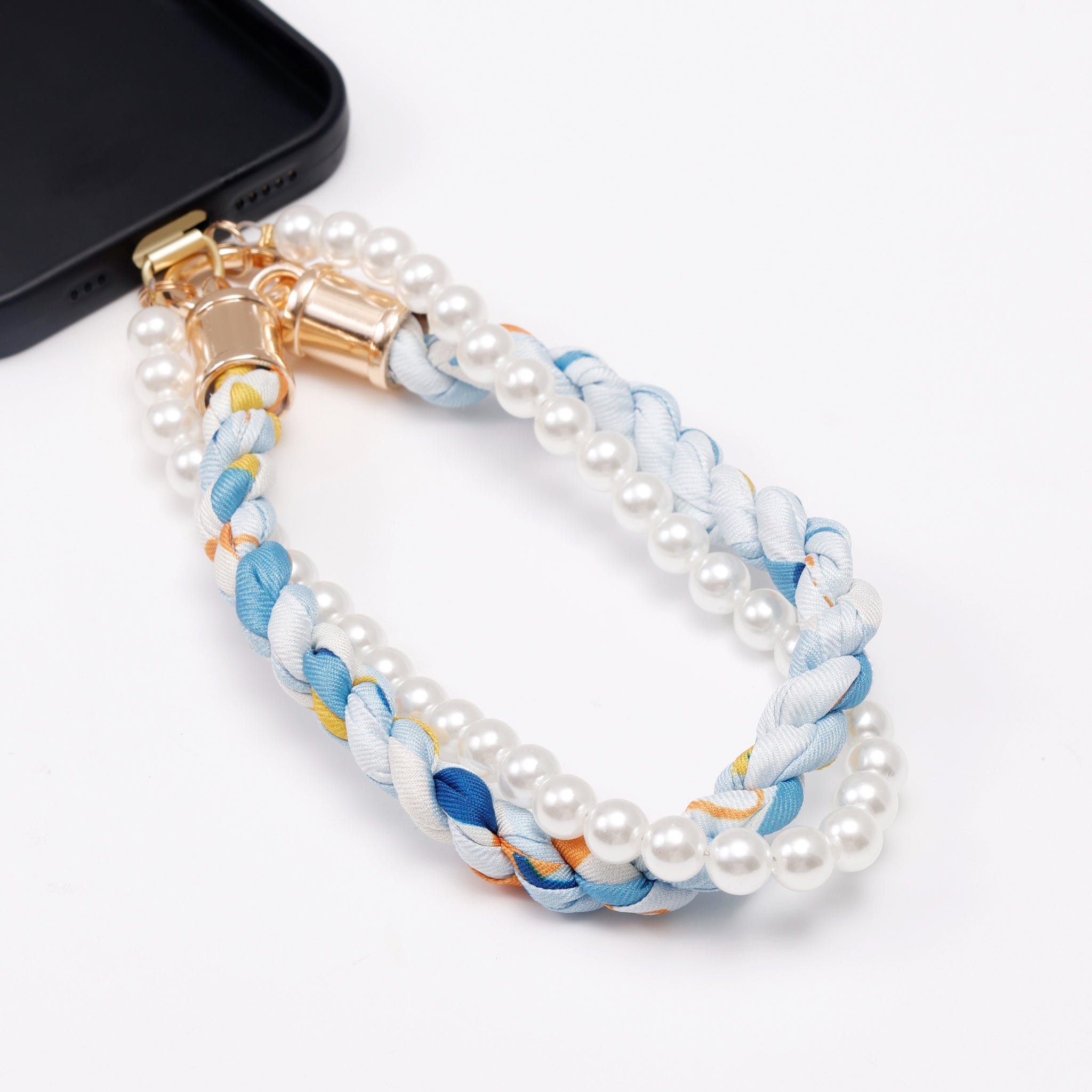 Ocean pearl phone strap
