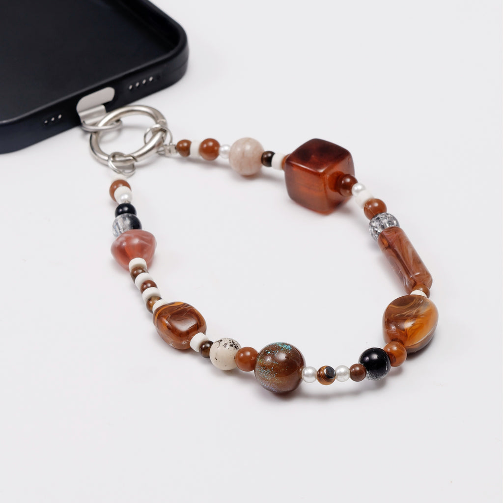 Caramel aura phone strap