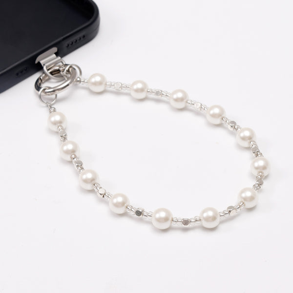 Eternal pearl phone strap | The Charmé Edit