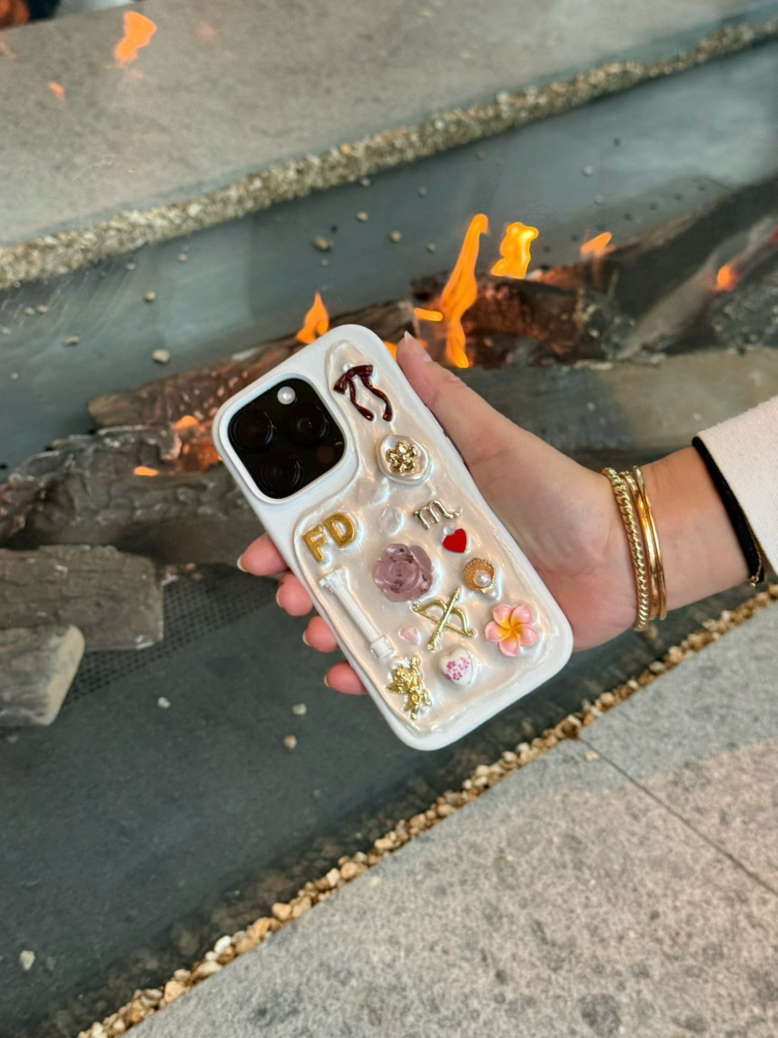 Cupid Blush - Custom charm phone case