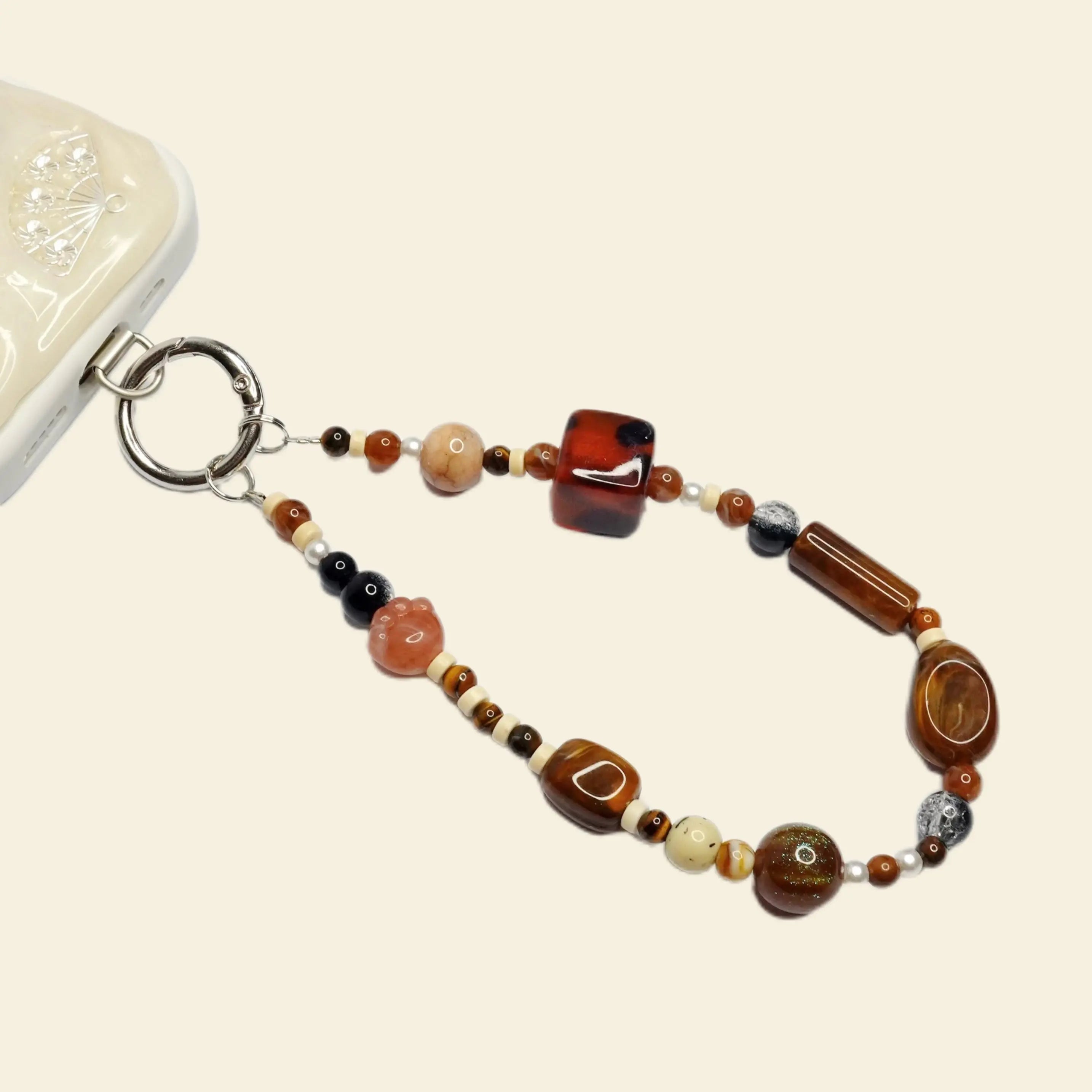 Caramel aura phone strap