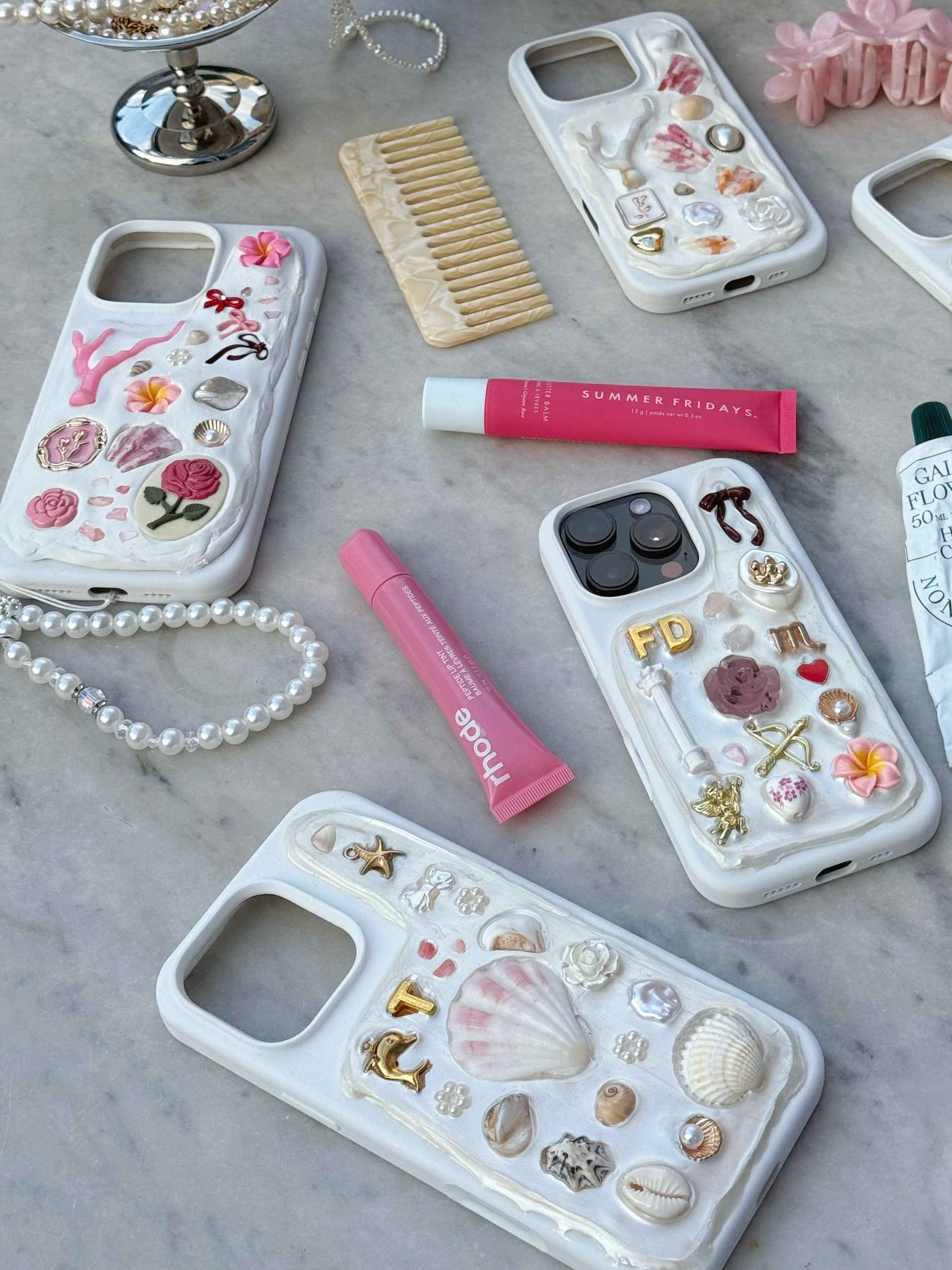 Cupid Blush - Custom charm phone case