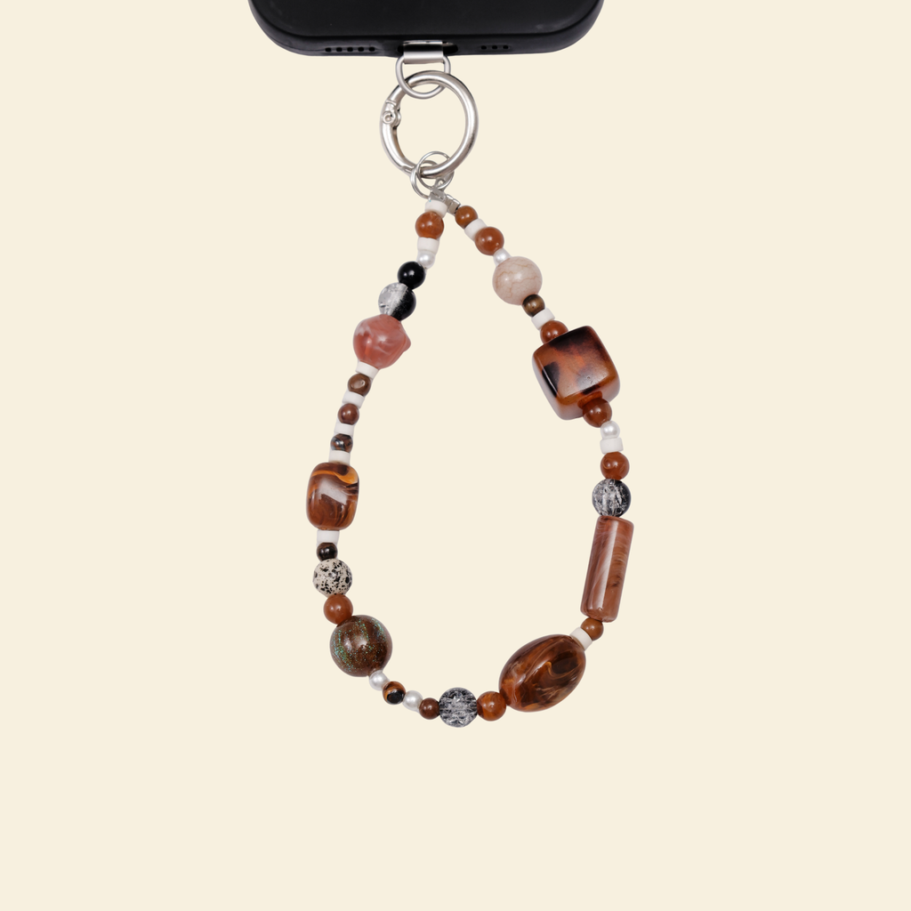 Caramel aura phone strap