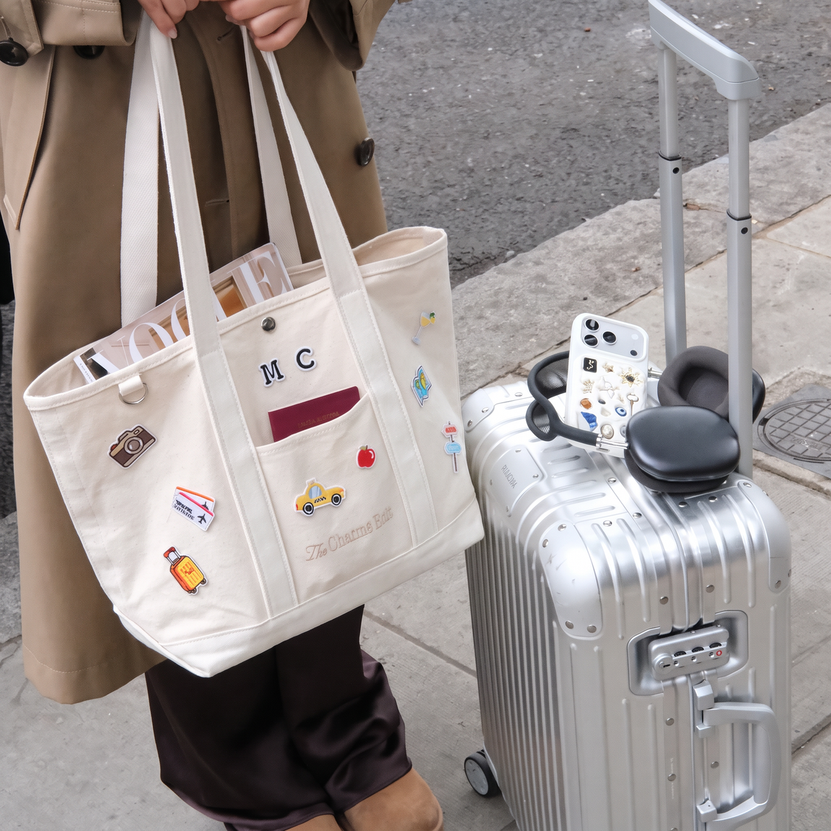 Custom tote bag