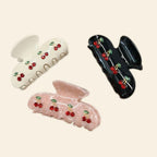 Cherry hair clip