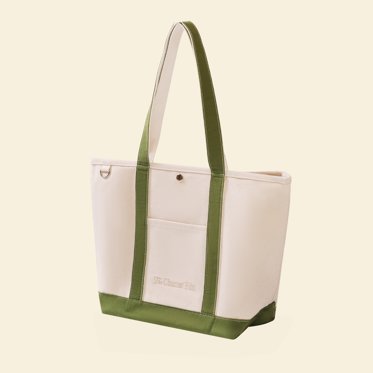 The Everyday Tote Olive Green