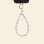 Aurora pearl phone strap