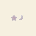 Moon & Star Stones - Midi Charm