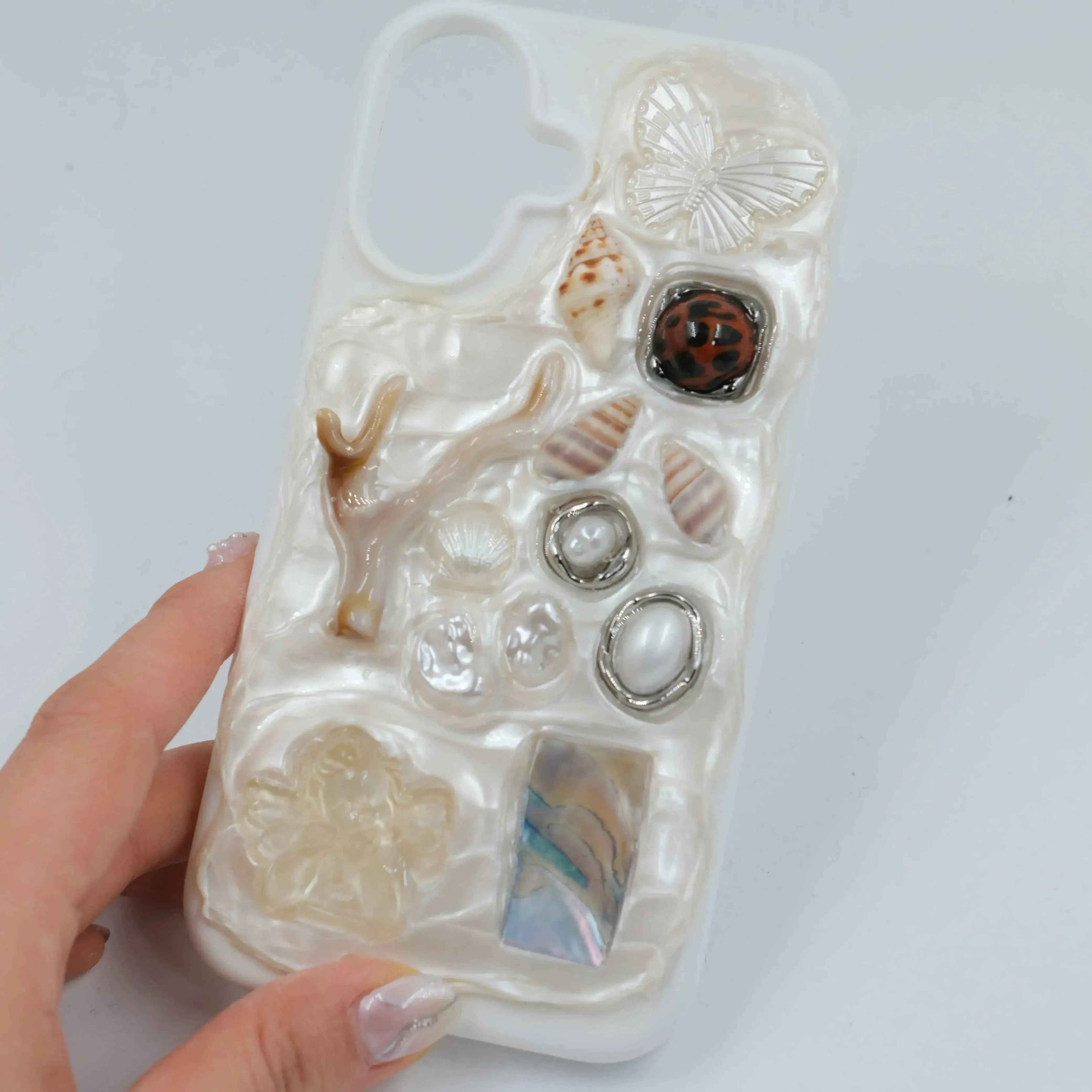 Sea treasures - Custom charm phone case