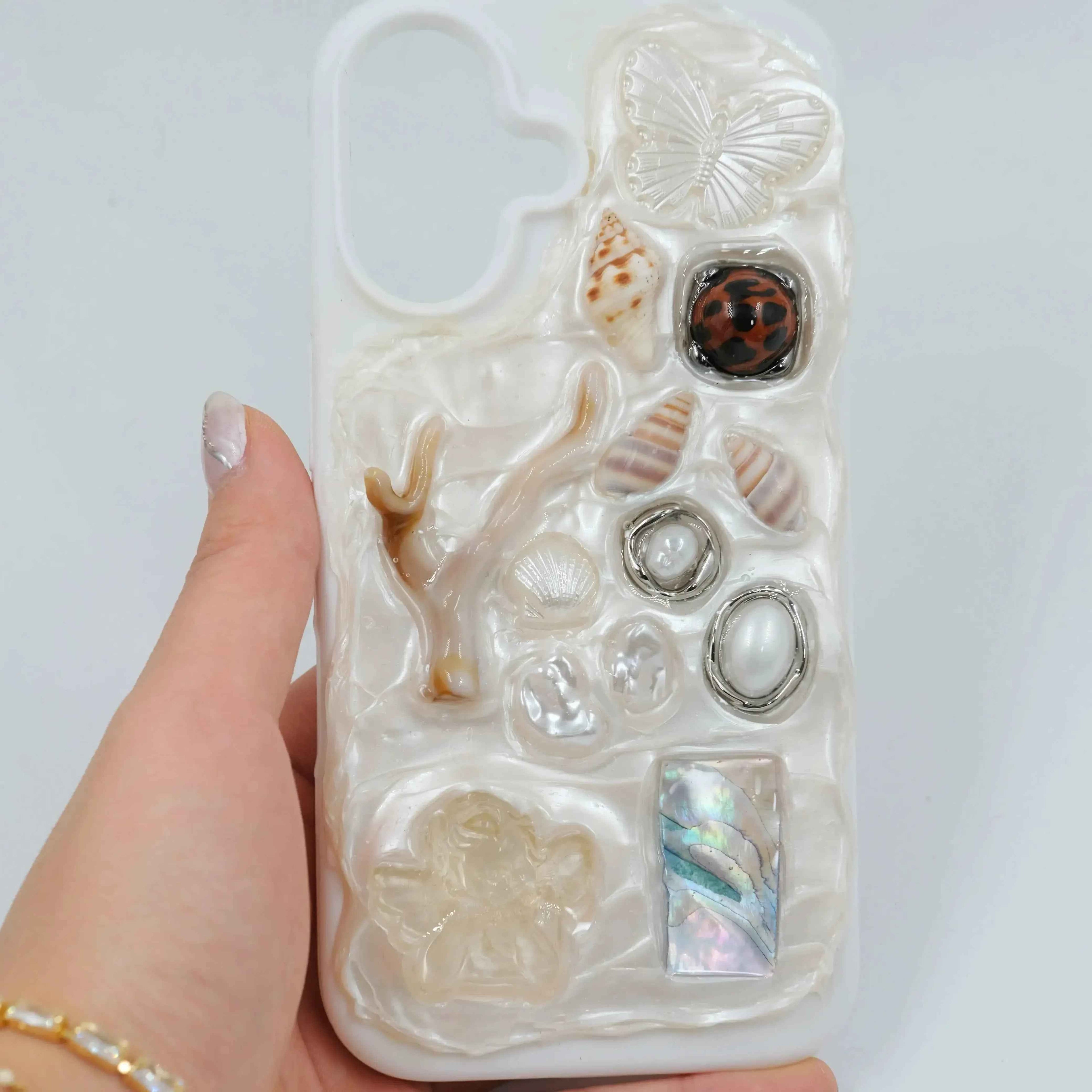 Sea treasures - Custom charm phone case