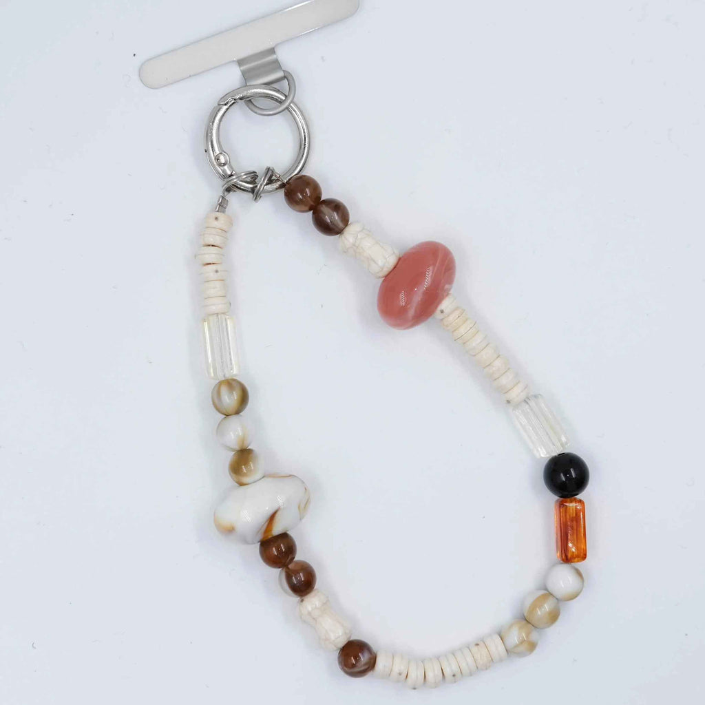 Honey bead phone strap