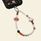 Honey bead phone strap