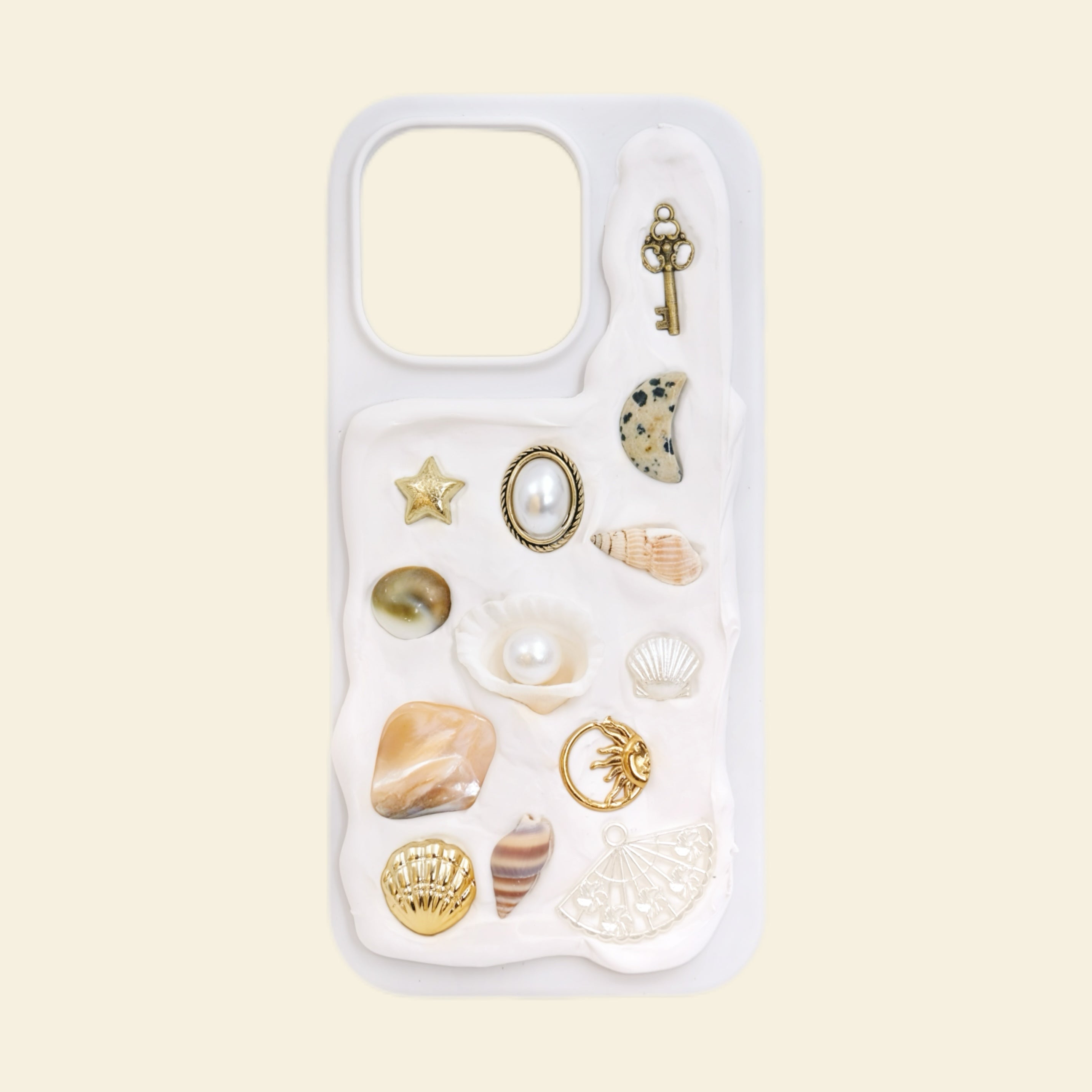 Celeste Key (Gold) - Custom charm phone case