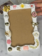 custom charm photo frame for home decor, made to order with personalised design