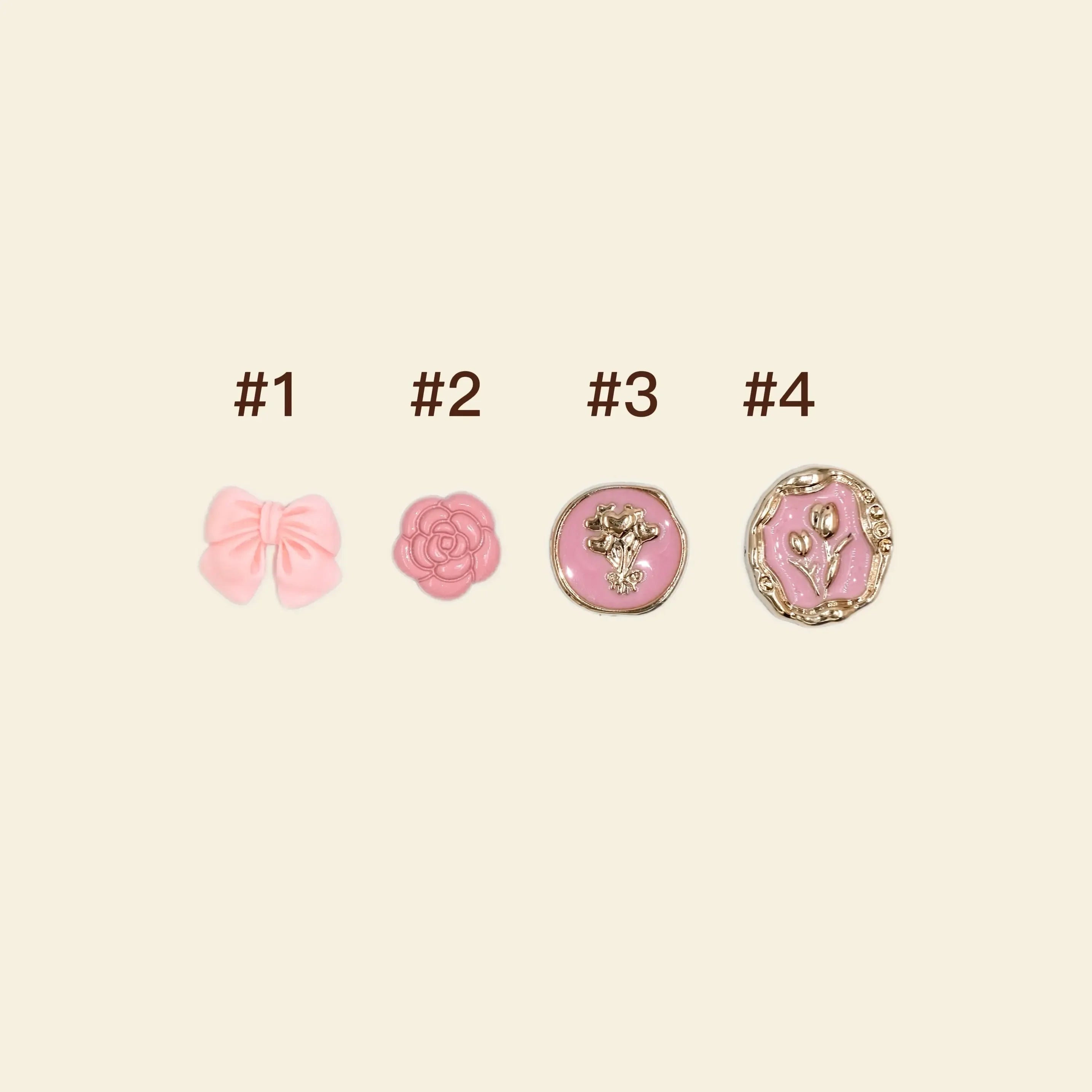 Pink cloud - Midi Charm
