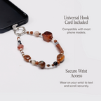 Caramel aura phone strap