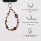 Caramel aura phone strap
