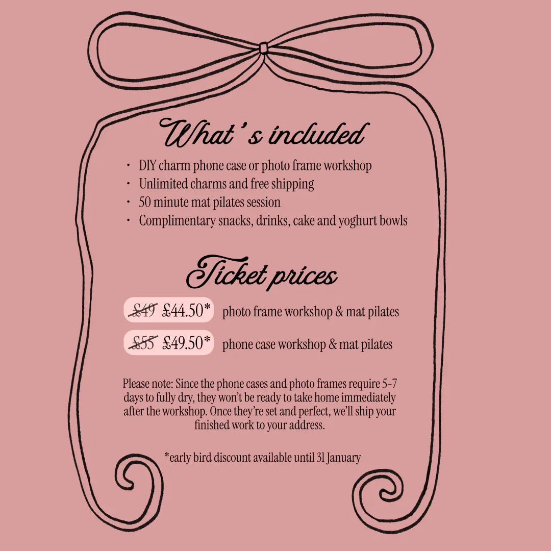 Galentine's day workshop: Pilates + Charms