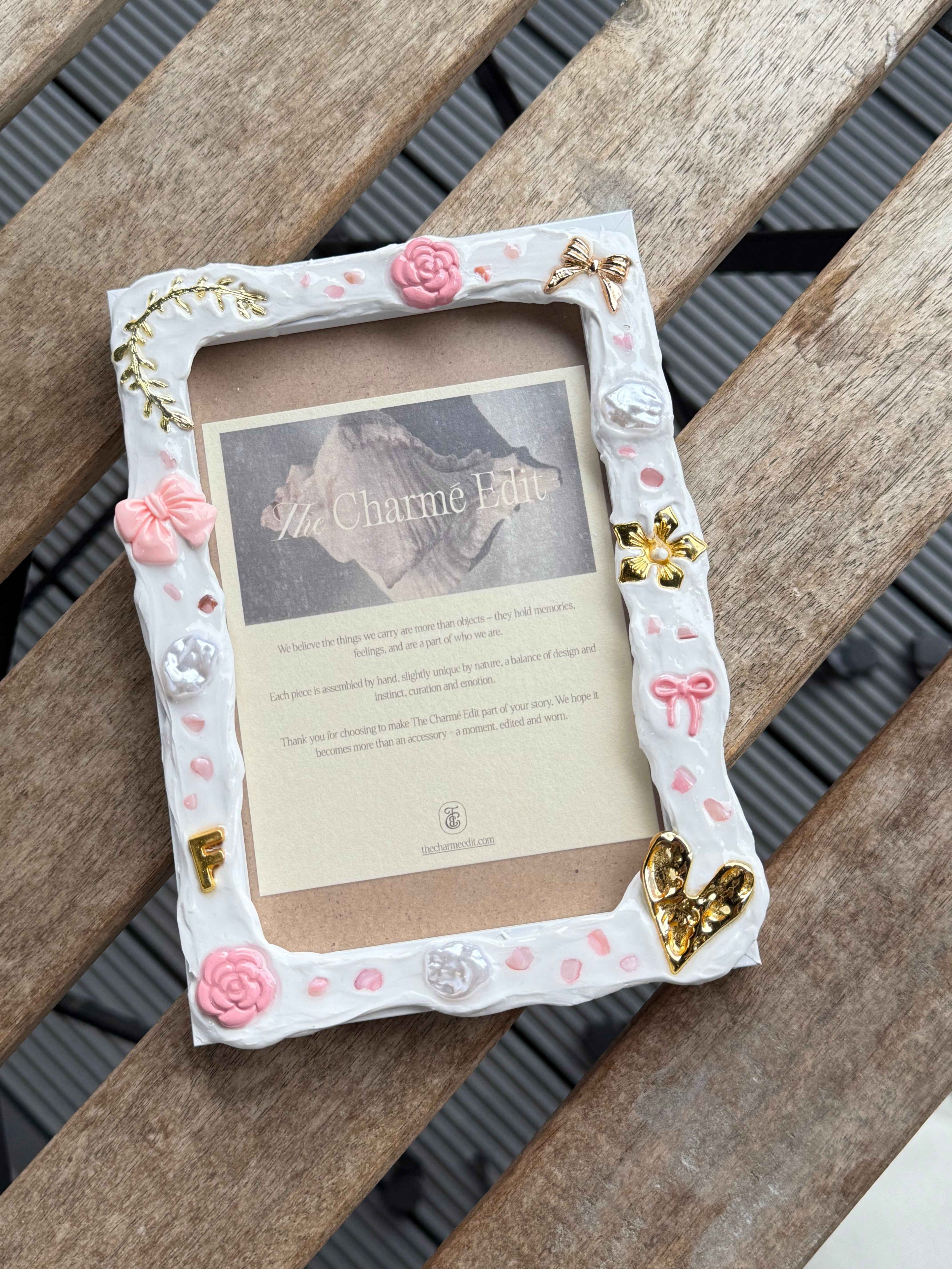 Custom Charm Photo Frame - Made to order