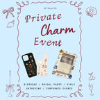 Charm phone case and photo frame making workshop in London, hosted DIY craft event for birthdays, hen dos, and private celebrations.