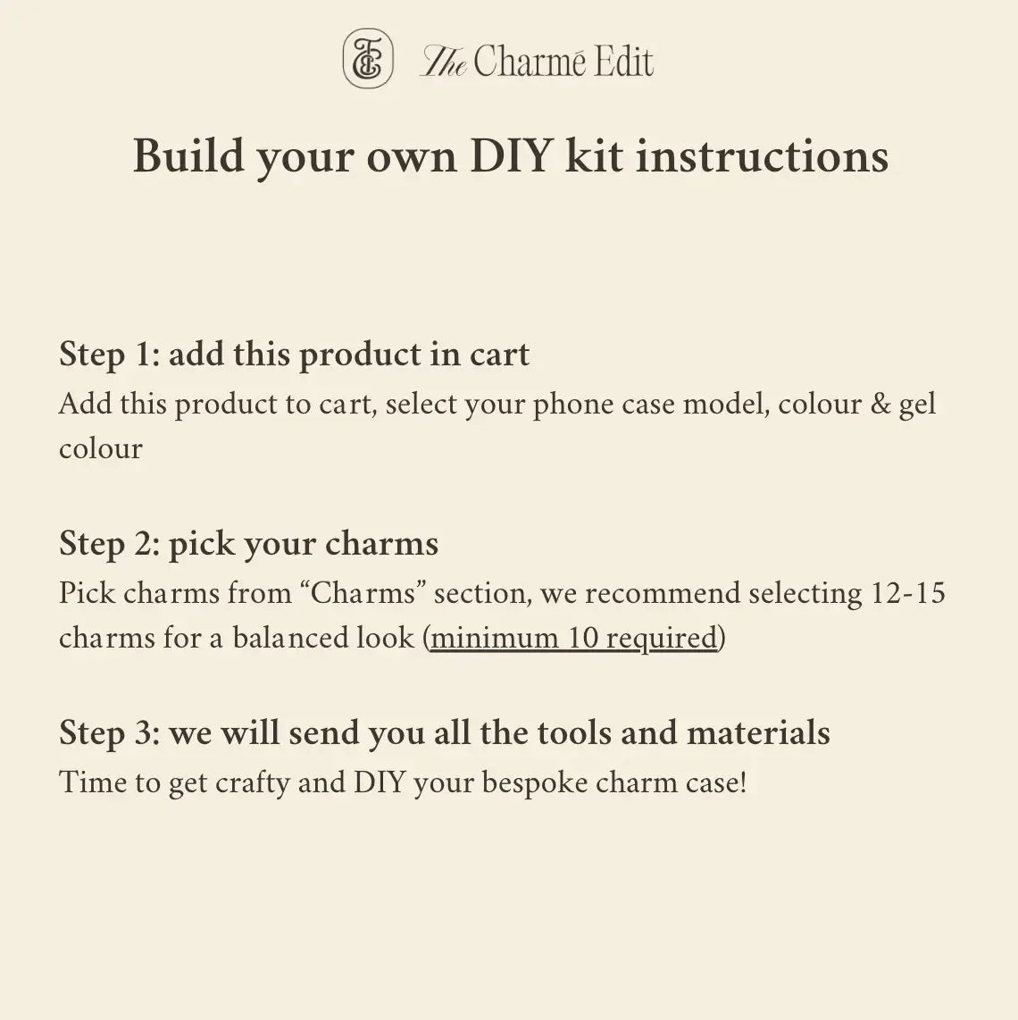 DIY Phone Case Kit - Build your own kit