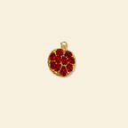 Pomegranate heart - Grande / Mini Charm #1 Pomegranate