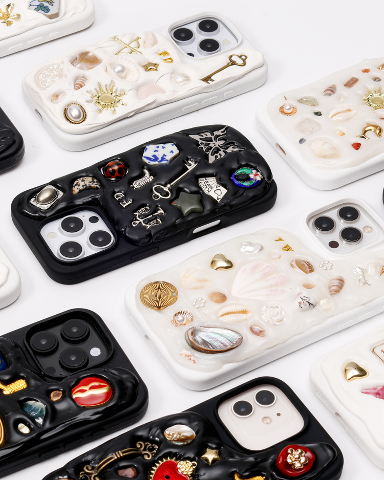 DIY charm cases with your girlies