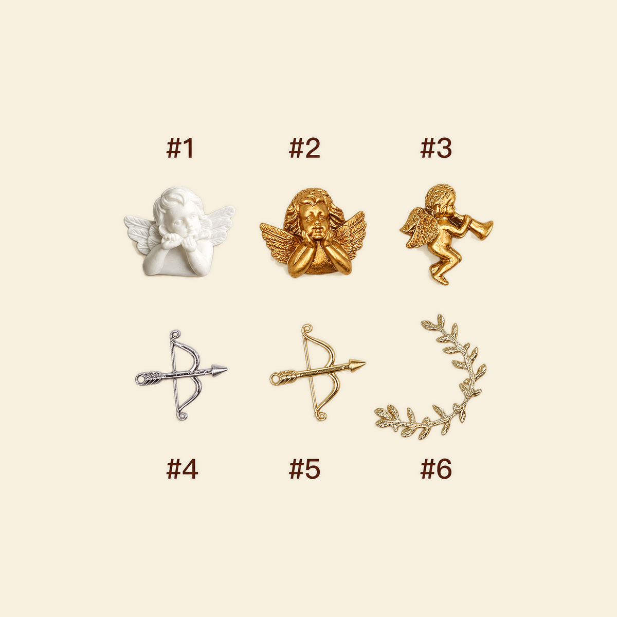 The Amor & Arrow Reliquary - Grande / Midi Charm