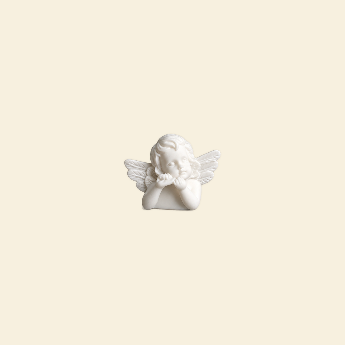 The Amor & Arrow Reliquary - Grande / Midi Charm #1 White Cupid (Grande)