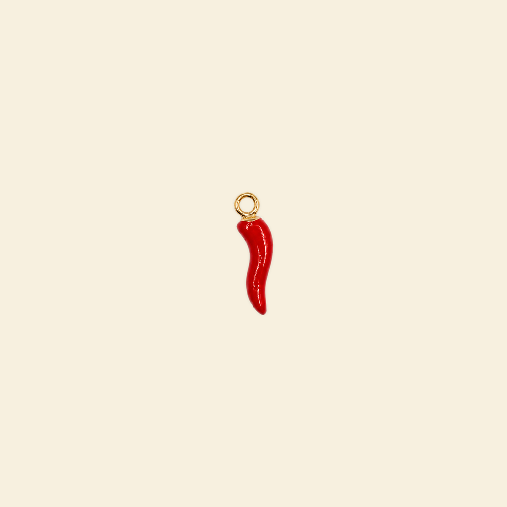 The Amulet Red - Grande / Midi Charm Chilli (Midi)