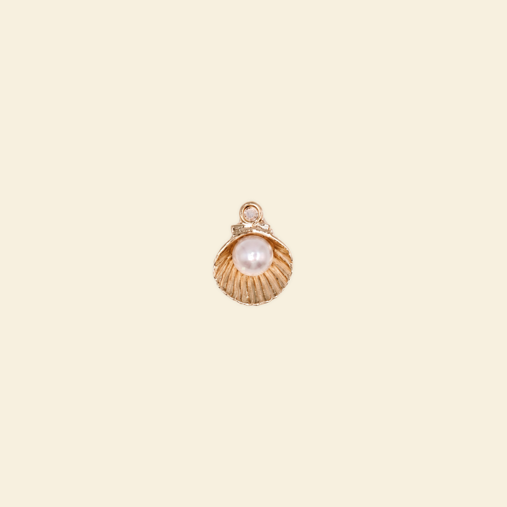 Golden hour - Mini Charm #4 Mother of pearl