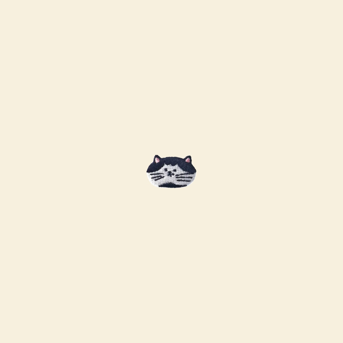 Black and White Cat Patch