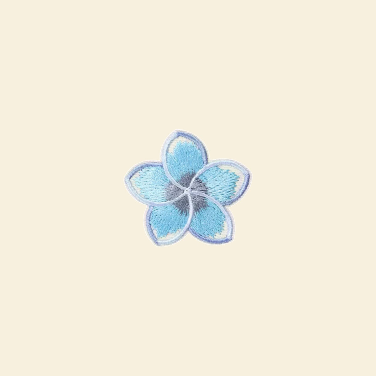Blue Plumeria Flower Patch