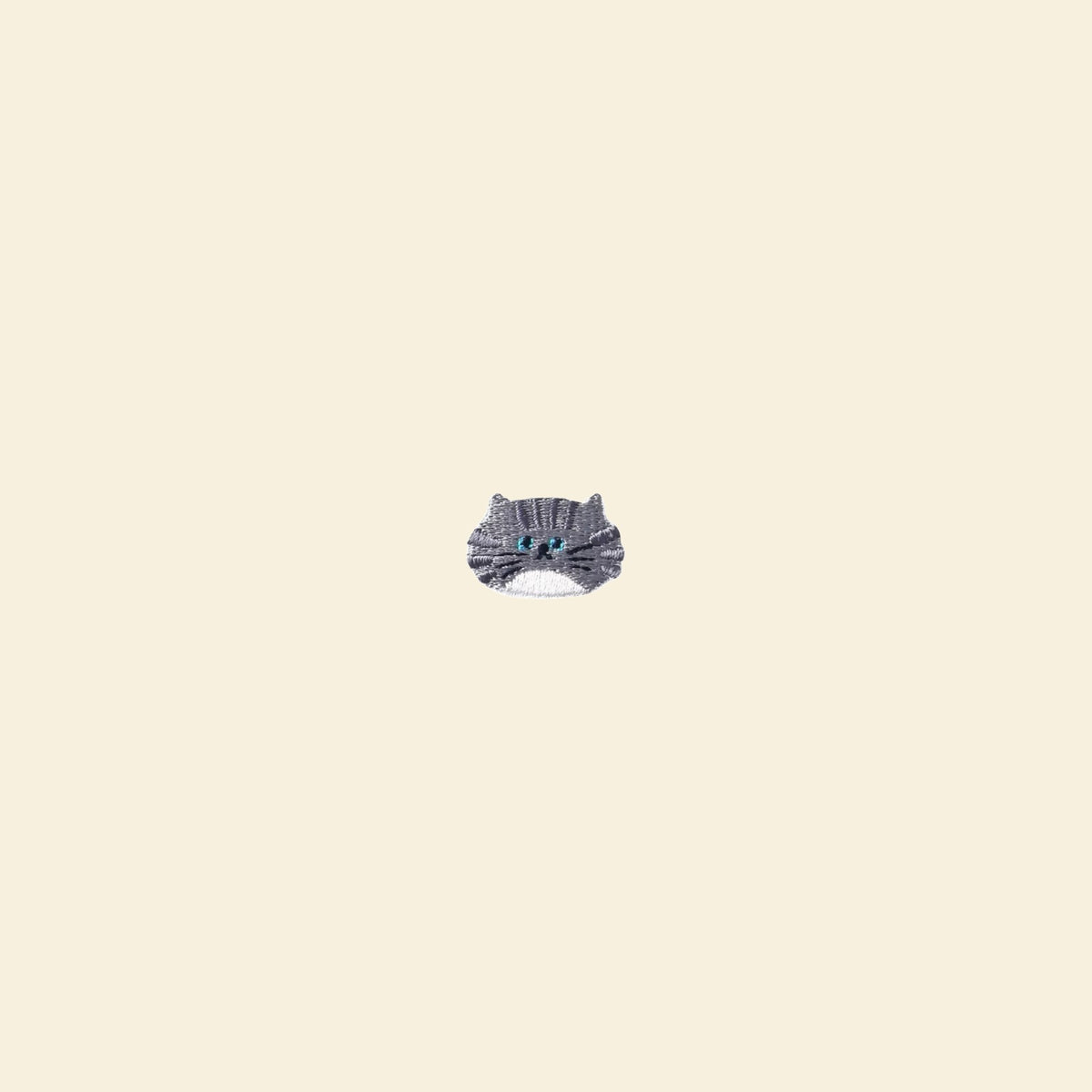 Grey Tabby Cat Patch