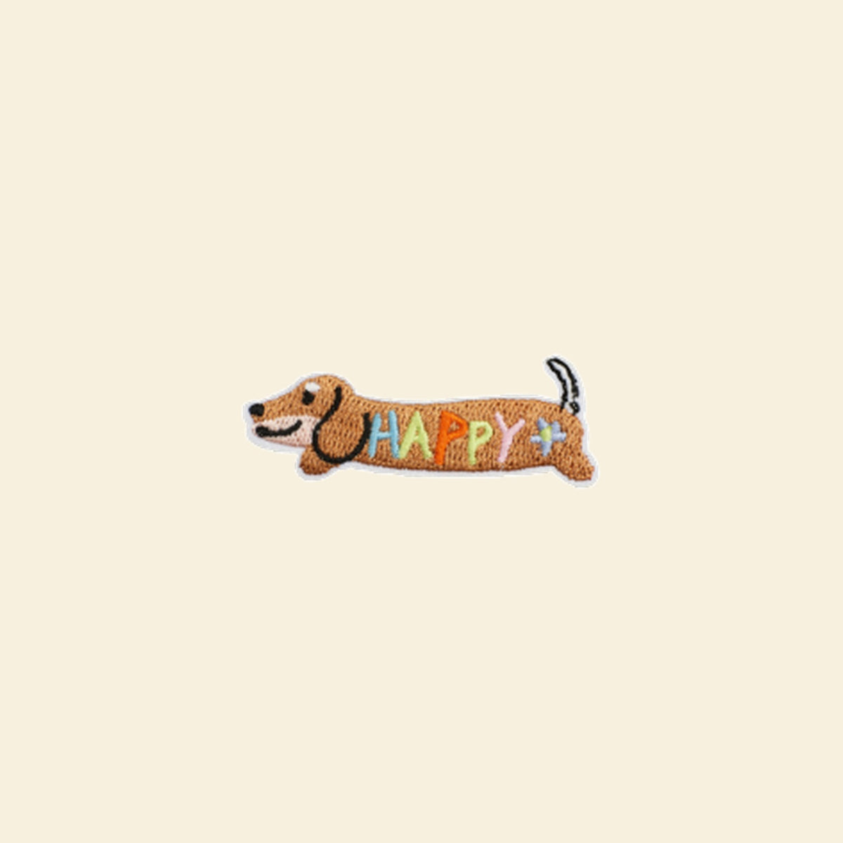 Happy Dachshund Patch