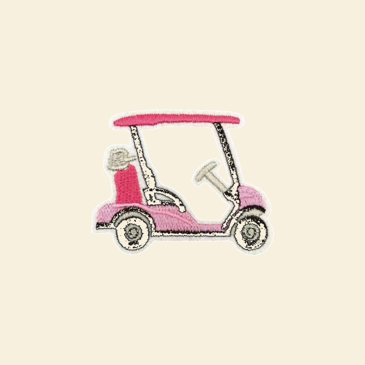 Pink Golf Cart Patch