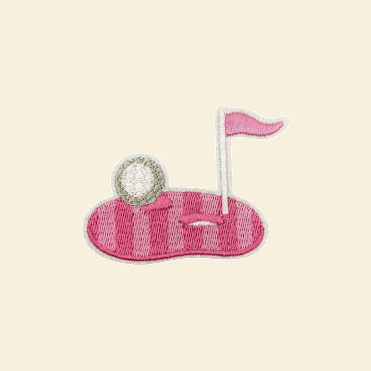 Pink Putting Green Patch