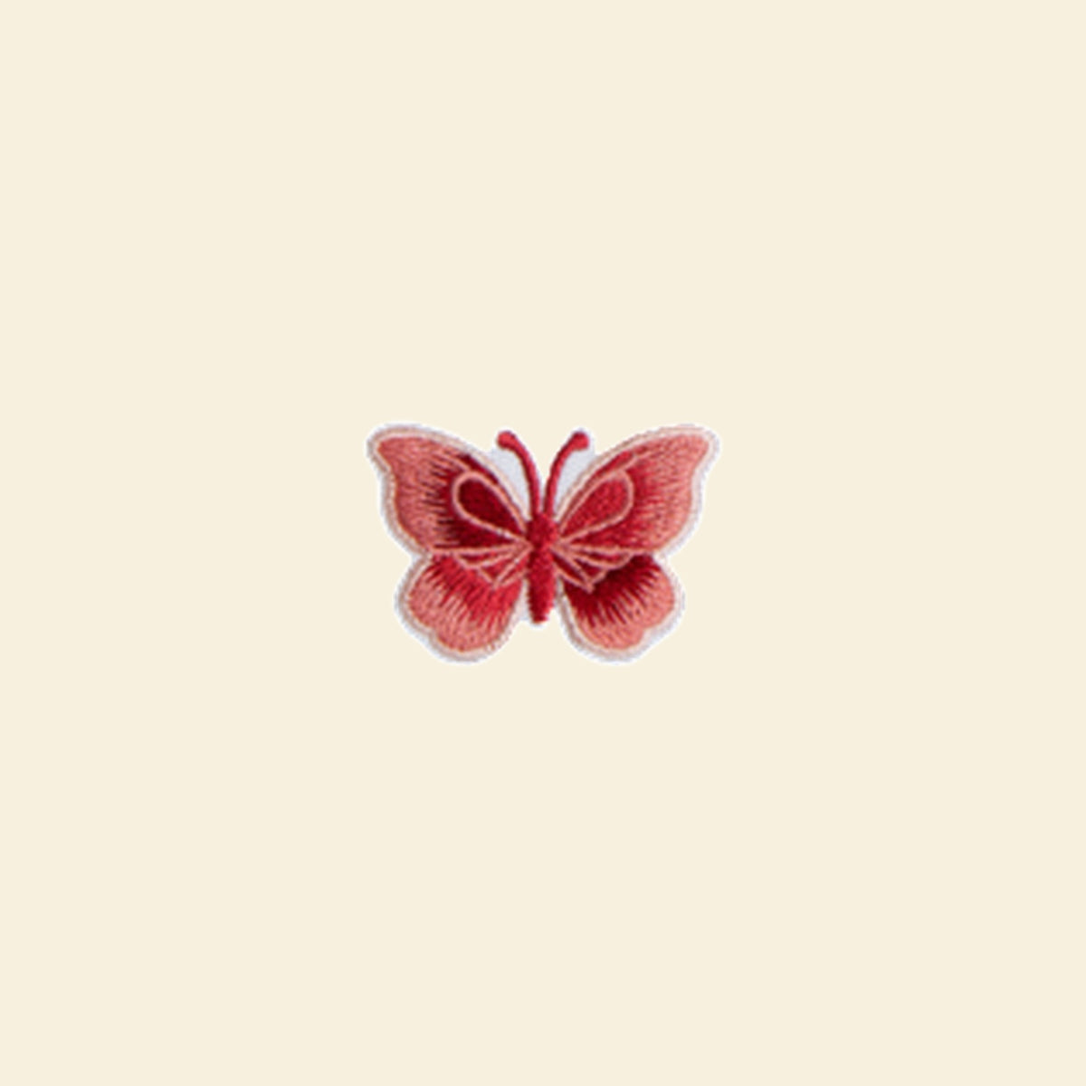 Red Butterfly Patch