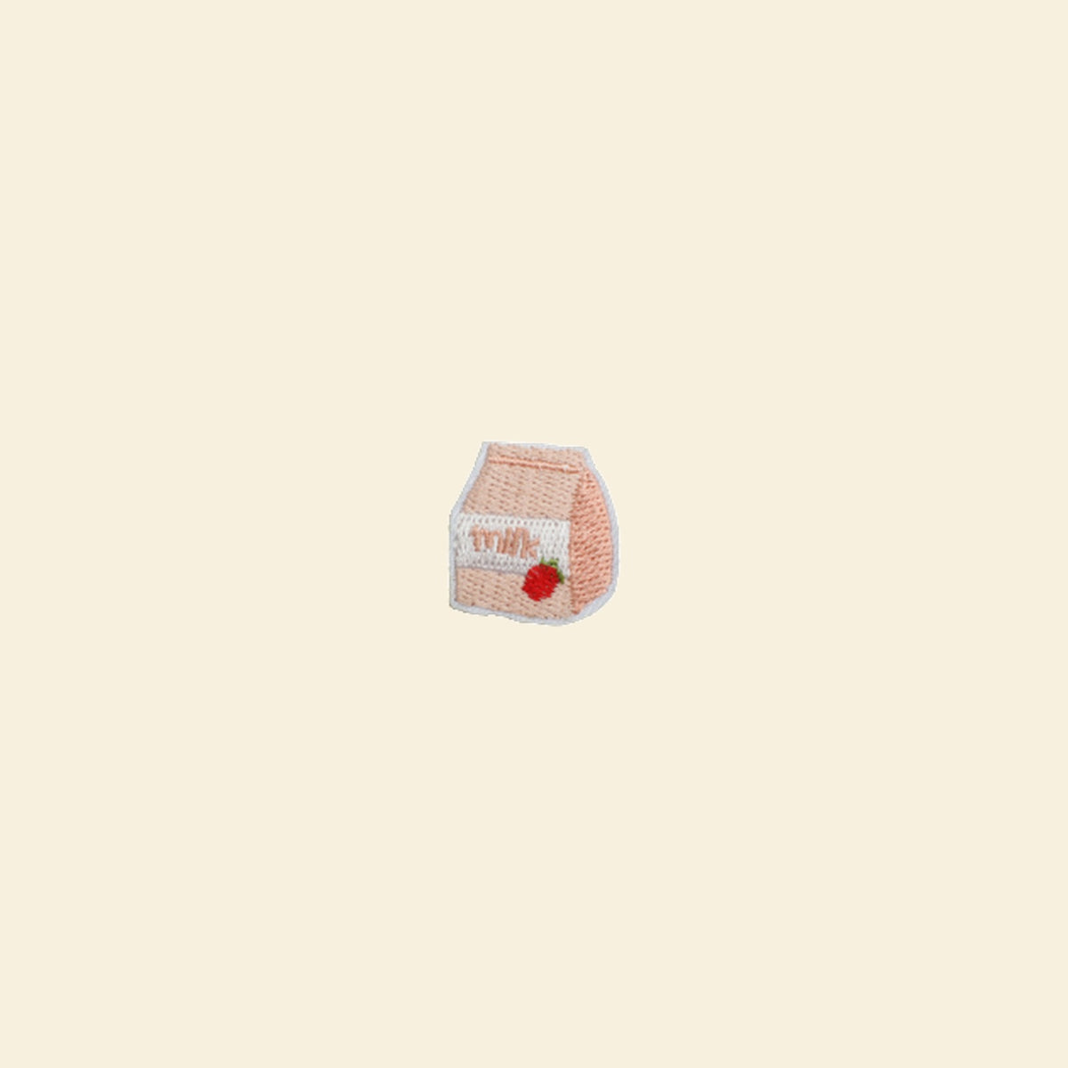 Strawberry Milk Carton Patch