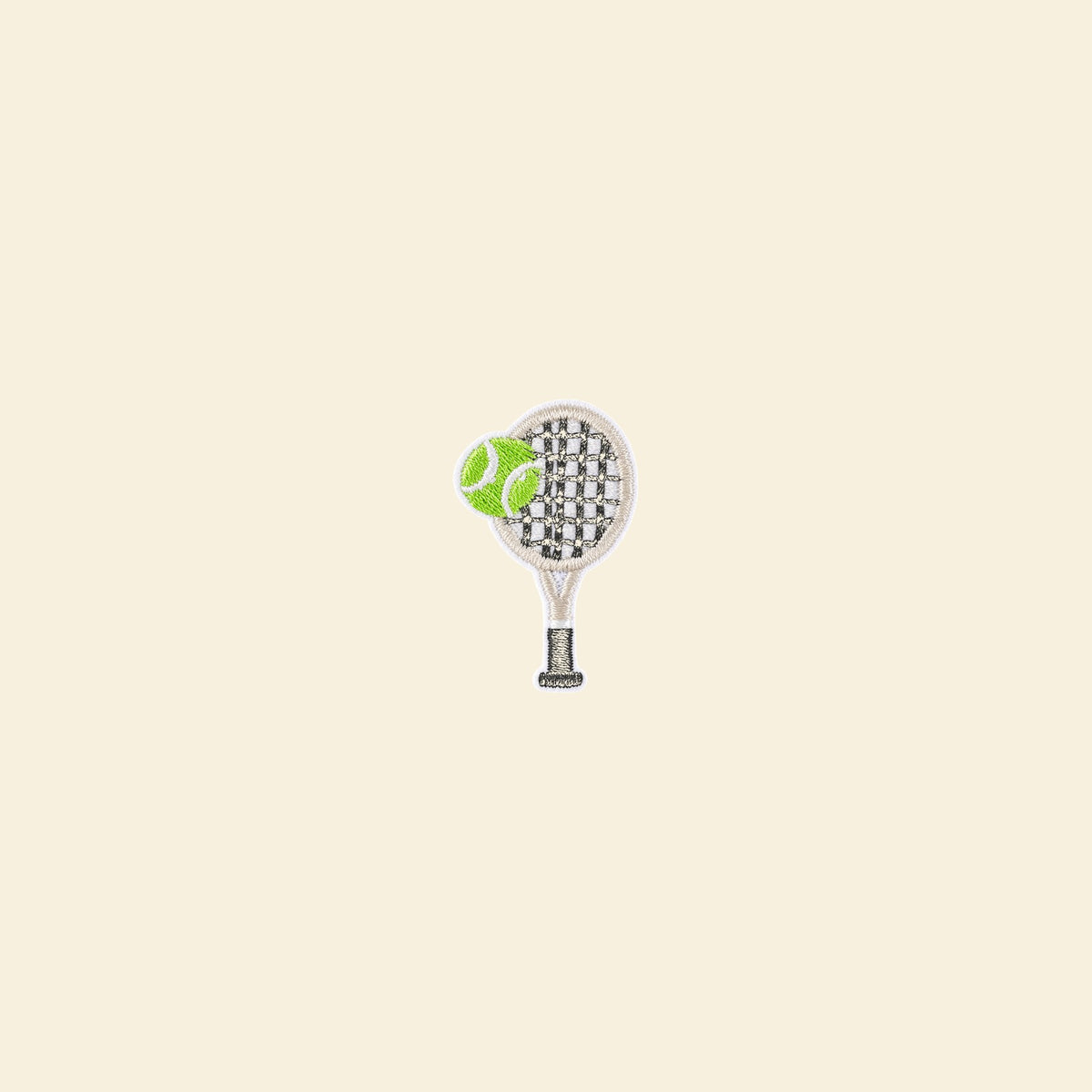 Padel Racket & Ball Patch