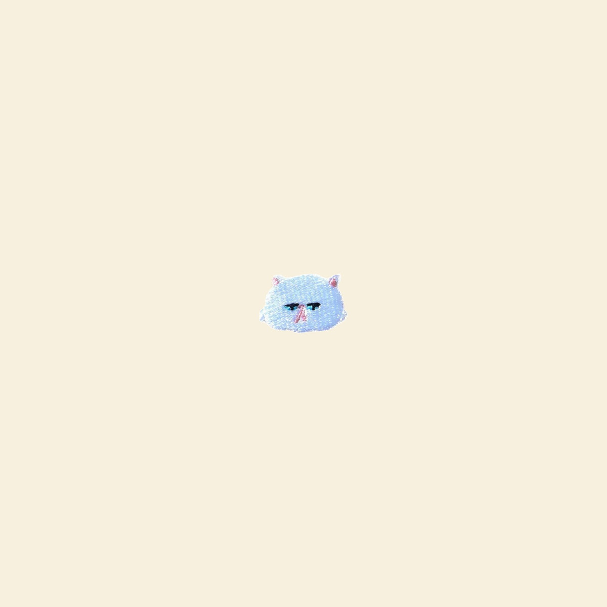 White Persian Cat Patch