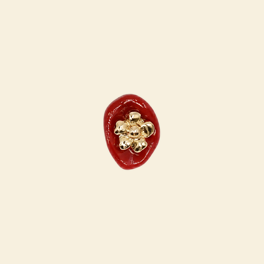The pressed bloom - Grande Charm Red