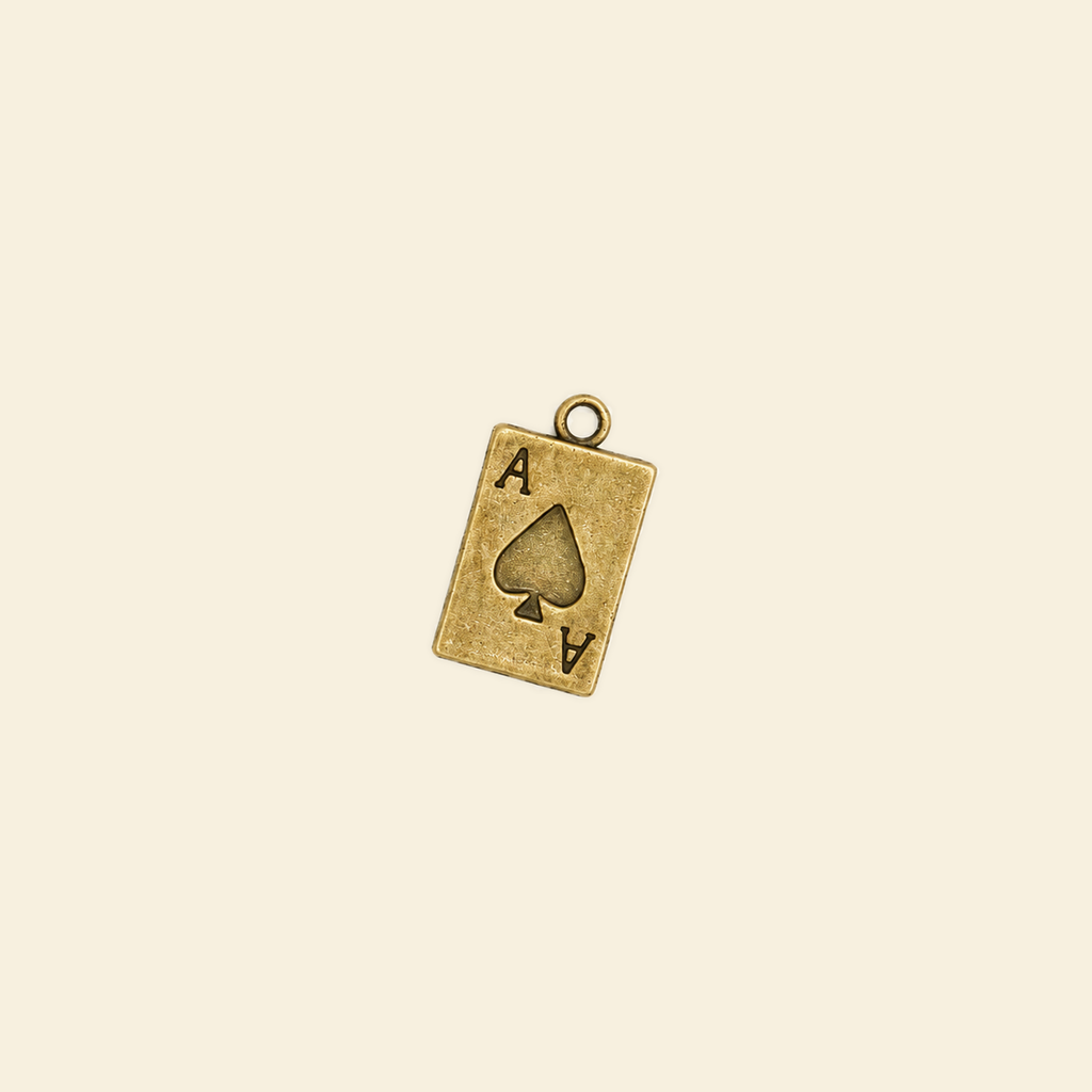 Vintage Treasures - Midi Charm #4 Ace Card